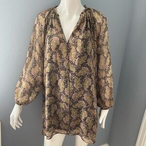 Zara tunic top like new